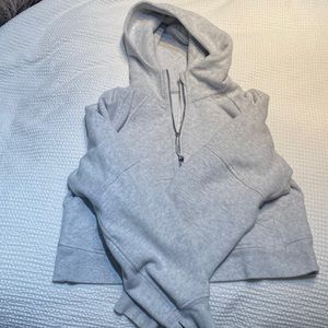 lululemon Scuba Oversized half zip hoodie